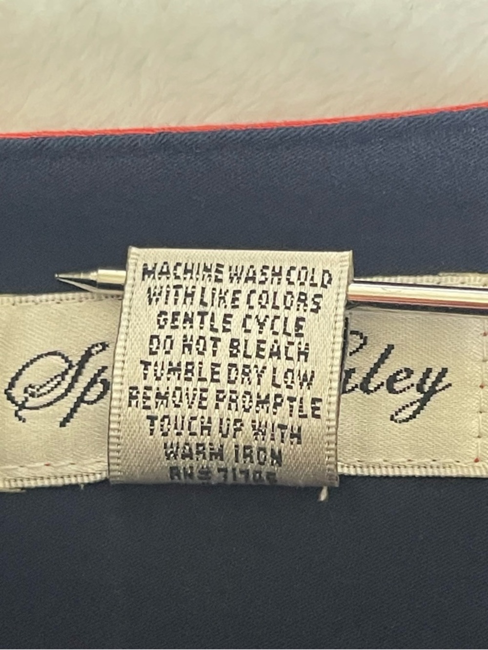 Sport Haley Women’s 8 Pink Skort w/ Navy Blue Piping Tennis Golf Sporty Pockets - Picture 5 of 10